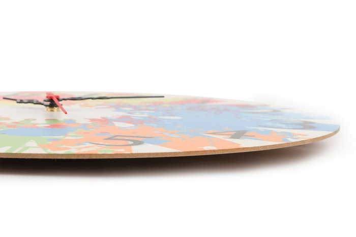 Wallity Reloj Decorativo Ms-05 Multicolor